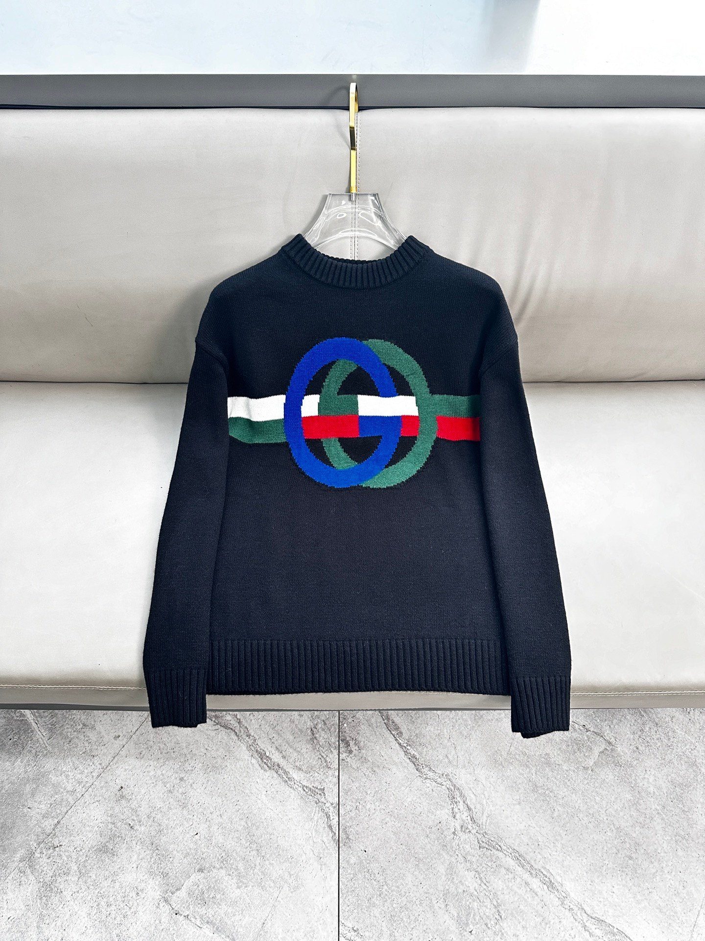 古驰 GUCCI 毛衣 2025秋冬最新系列，专柜1:1顶级复刻，顶级版本！加厚款，潮人必备单品！懂货的