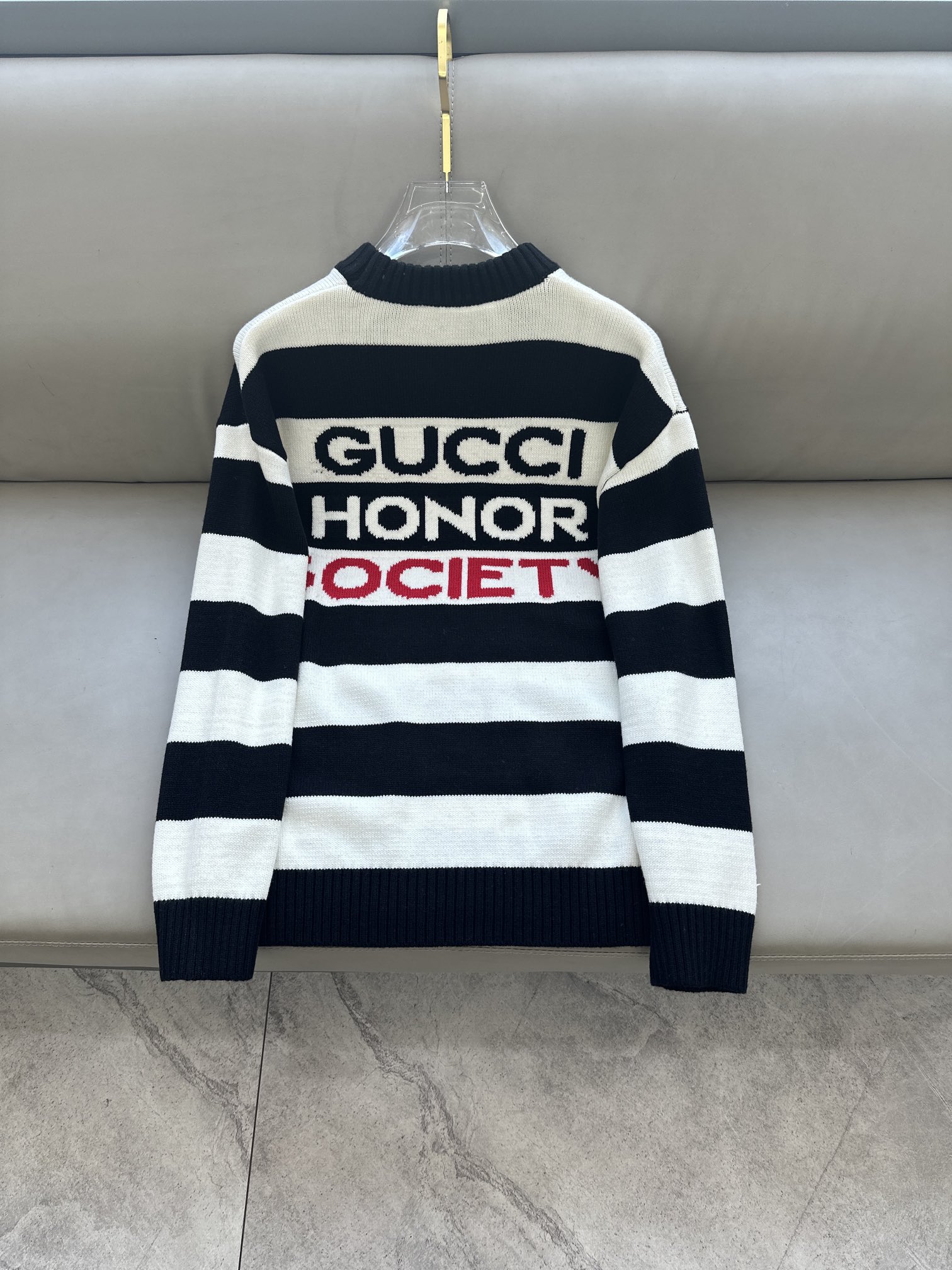 古驰 GUCCI 毛衣 2025秋冬最新系列，专柜1:1顶级复刻，顶级版本！加厚款，潮人必备单品！懂货的