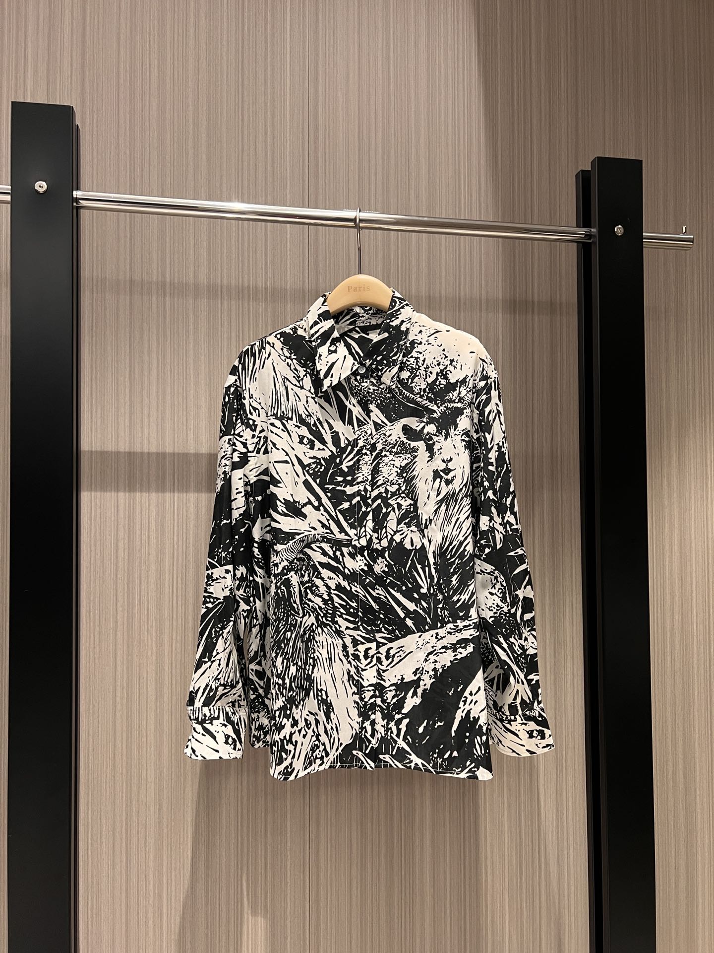 NO:313847,New LP positioning printed silk shirt, thickened crepe silk fashion commuting, versatile temperament, S-XL, loro piano, real silk, alexander wang19860909新款LP定位印花真丝衬衣 加厚双绉真丝时尚通勤 气质百搭S-XL,,loro piana,real silk,alexander wang,Women's clothing