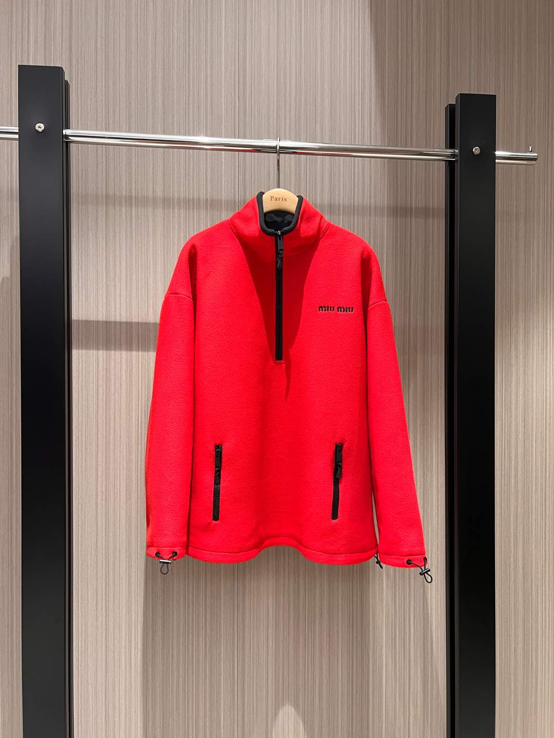 NO:294059,New embroidered logo letter stand collar loose sweatshirts sweet and cool versatile cuff hem can be adjusted with drawstring casual sports temperament and age-reducing SML, hoodie, sweatshirts, alexander wang19860909新款刺绣logo字母立领呢子宽松卫衣 甜酷百搭袖口下摆可抽绳调节 休闲运动 气质减龄 SML,,hoodie,sweatshirts,alexander wang,Women's clothing