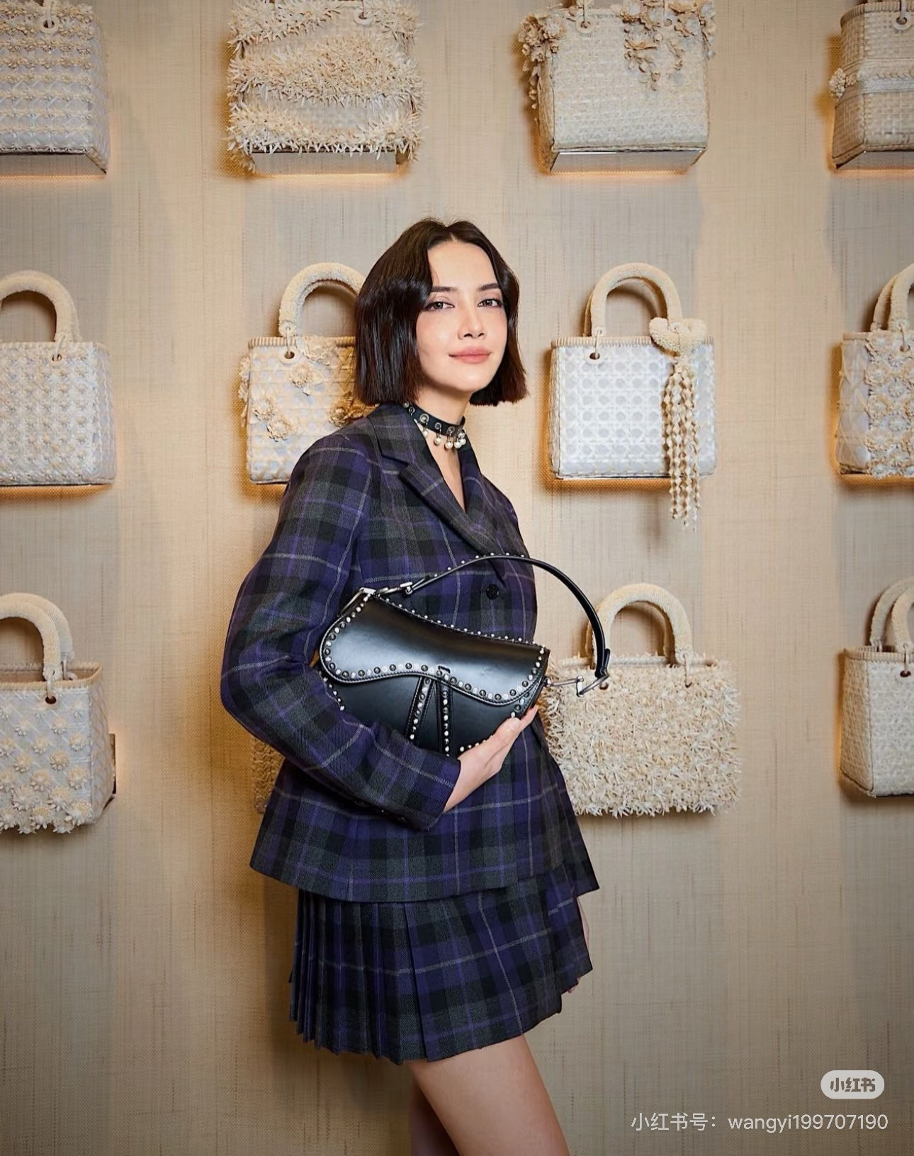 NO:298484,New classic style of jacket skirt early spring series Retro plaid suit jacket can be matched with asymmetric plaid pleated skirt Delivery belt Fashion commuting elegant temperament Sweet and versatile Lady age-reducing SML, skirts, jackets & coats, business suit, alexander wang19860909外套半裙早春系列新款经典版型 复古格纹西装外套 可搭配不对称格纹百褶半裙 配送腰带 时尚通勤优雅气质 甜美百搭 淑女减龄SML,,skirts,jackets & coats,business suit,alexander wang,Women's clothing