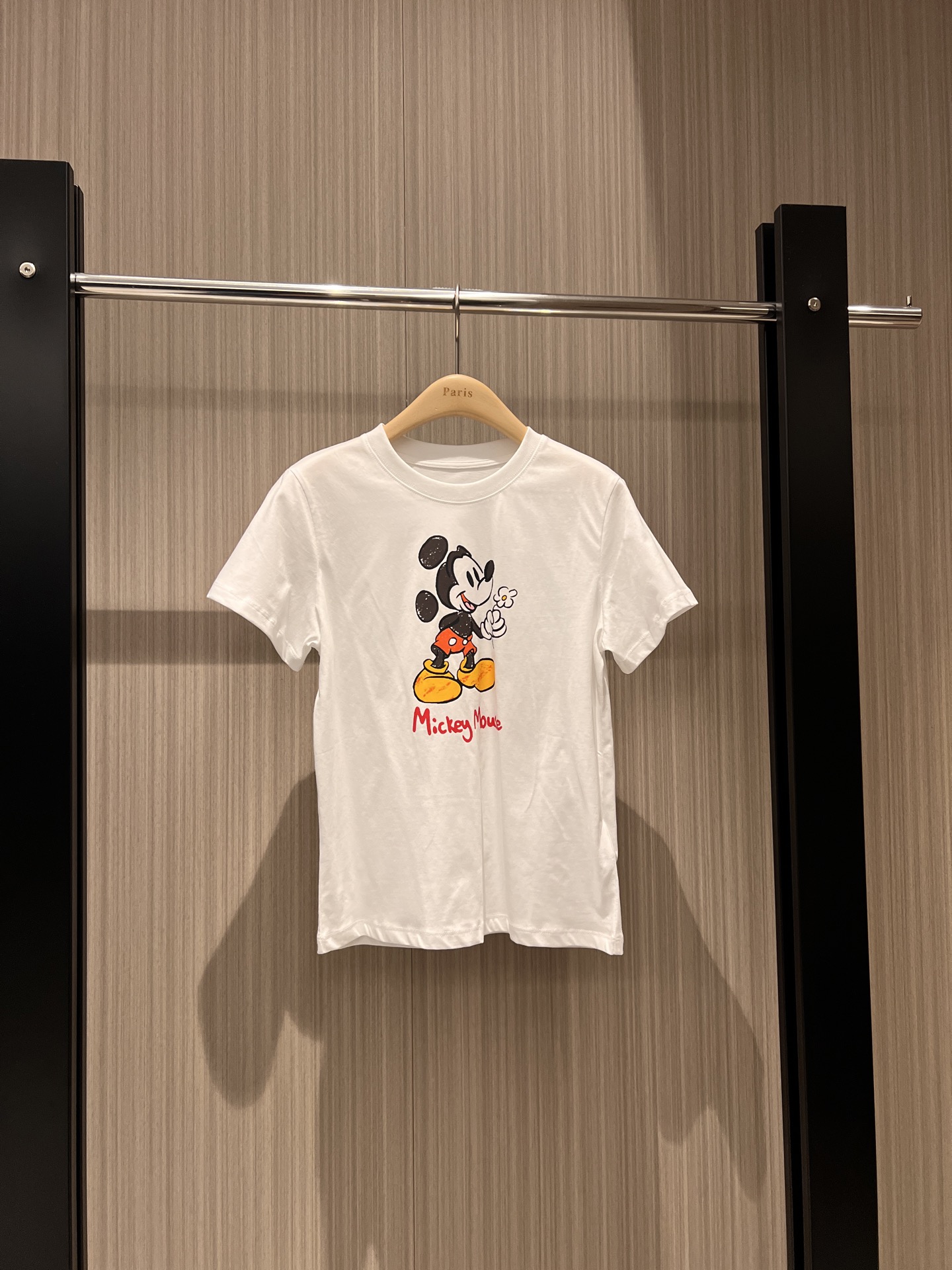 NO:315085,New cute hand-painted Mickey Mouse T-shirt small style slim and slim cute and versatile red and white SML, tees, t-shirt, alexander wang19860909新款可爱手绘米奇老鼠T恤小版型 修身显瘦 可爱百搭红色白色 SML,,tees，t-shirt,alexander wang,Women's clothing