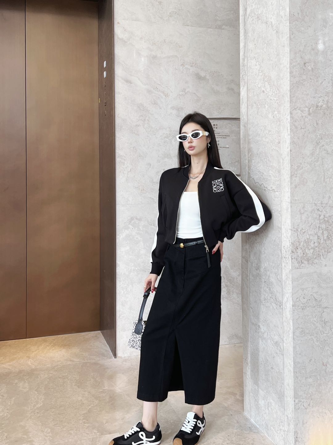 NO:321961,Black skirt, skirts, alexander wang19860909黑色搭半裙,,skirts,alexander wang,Women's clothing