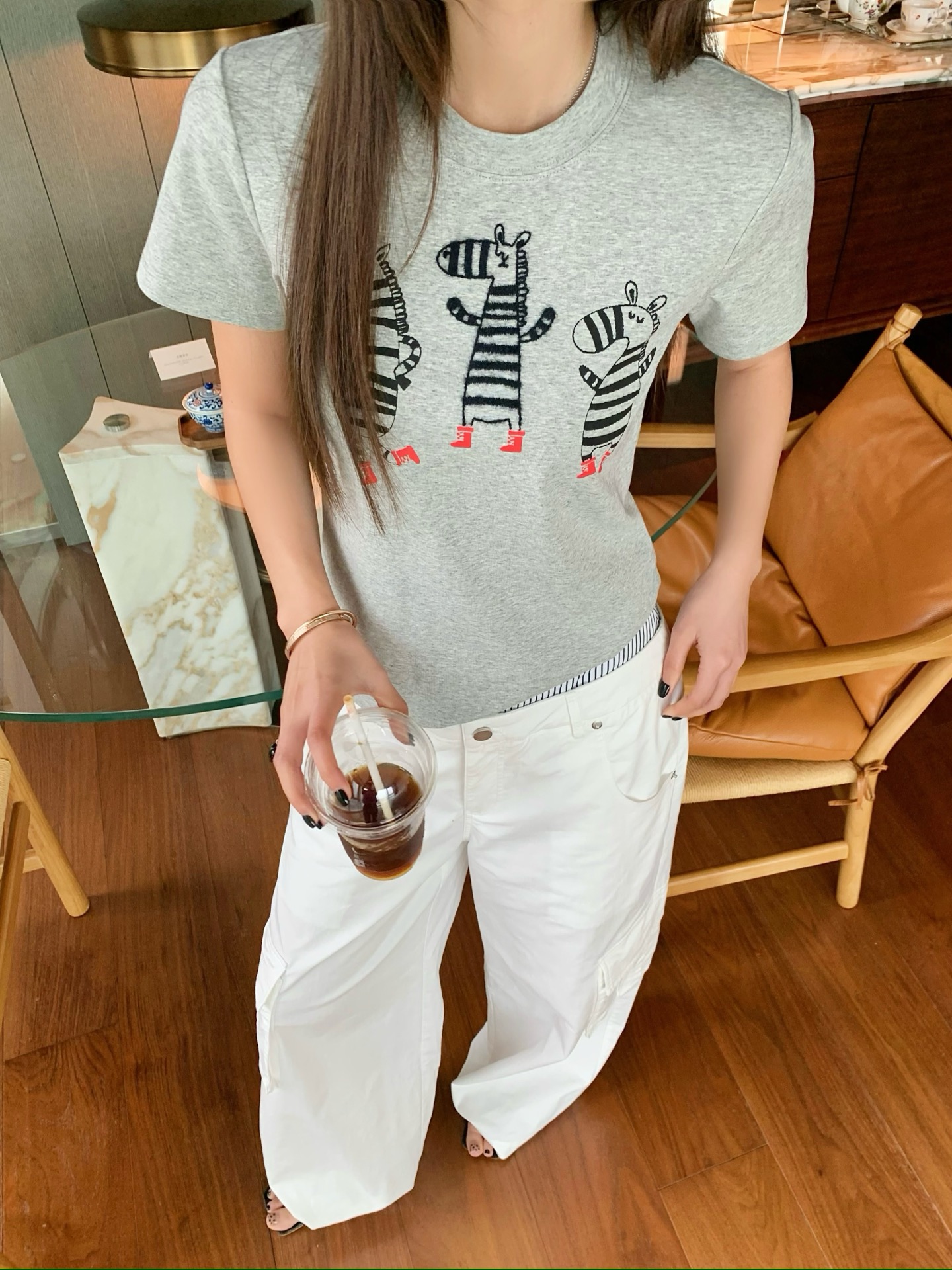 NO:317498,grey zebra, alexander wang19860909灰斑马,,alexander wang,Women's clothing