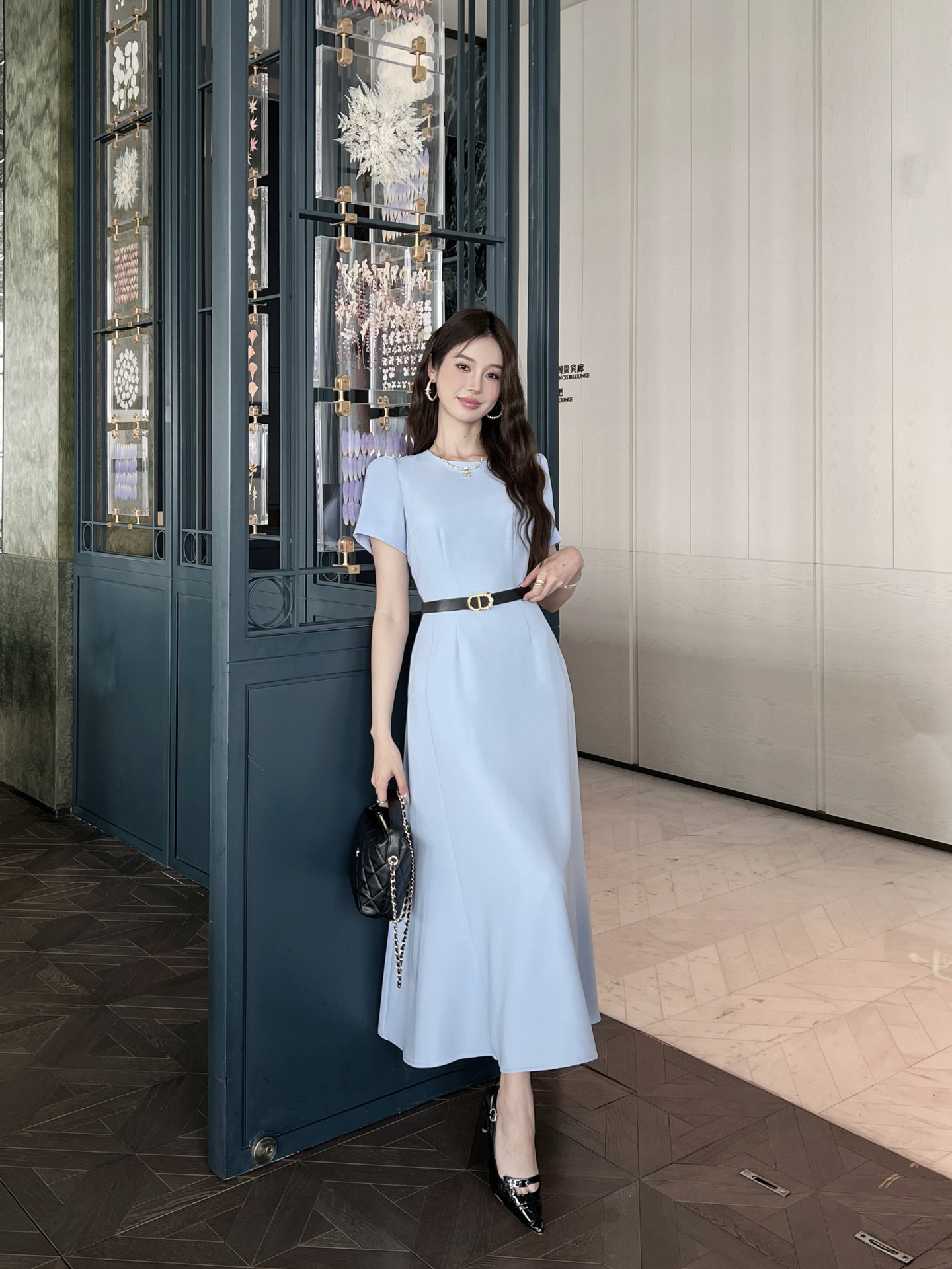 NO:423351,age-reducing blue, alexander wang19860909减龄蓝,,alexander wang,Women's clothing