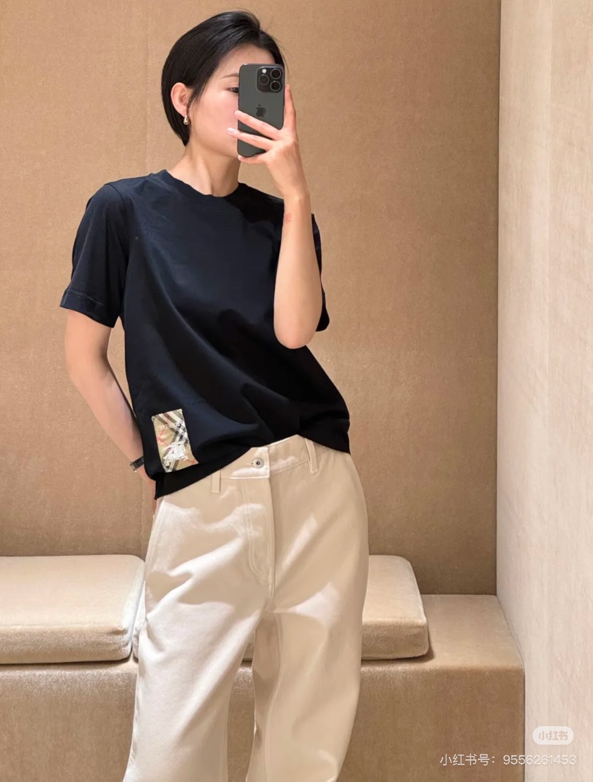 NO:410300,plaid small mark, alexander wang19860909格纹小标,,alexander wang,Women's clothing