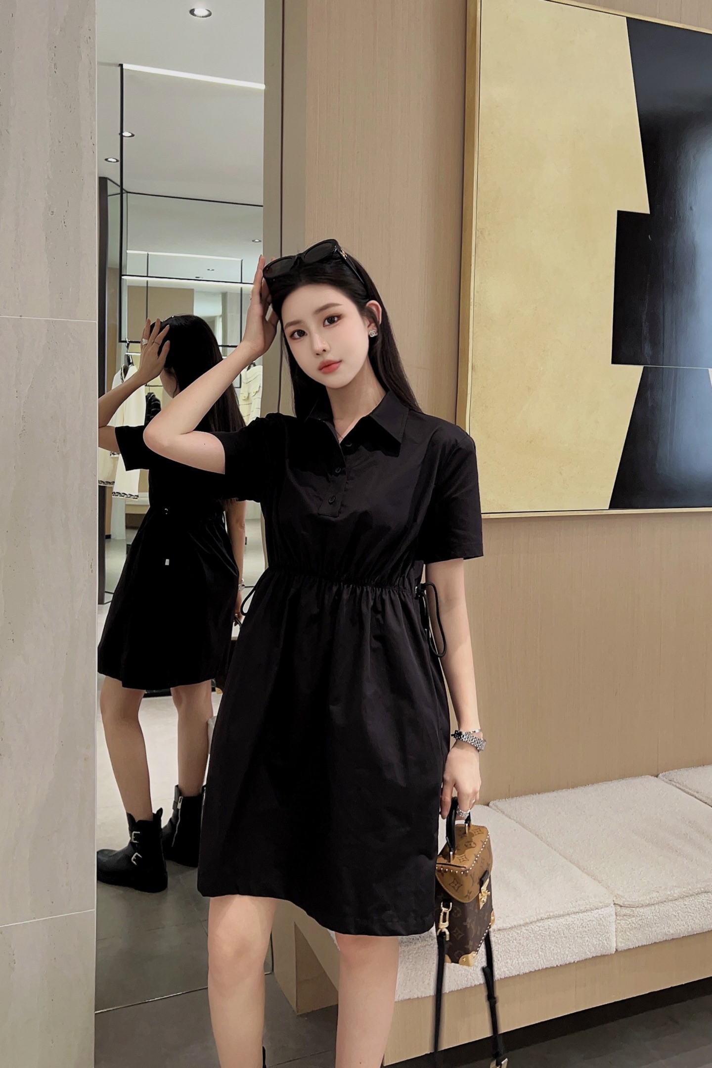 NO:799910,Drawstring waist,,19860909抽绳收腰,,,Women's clothing