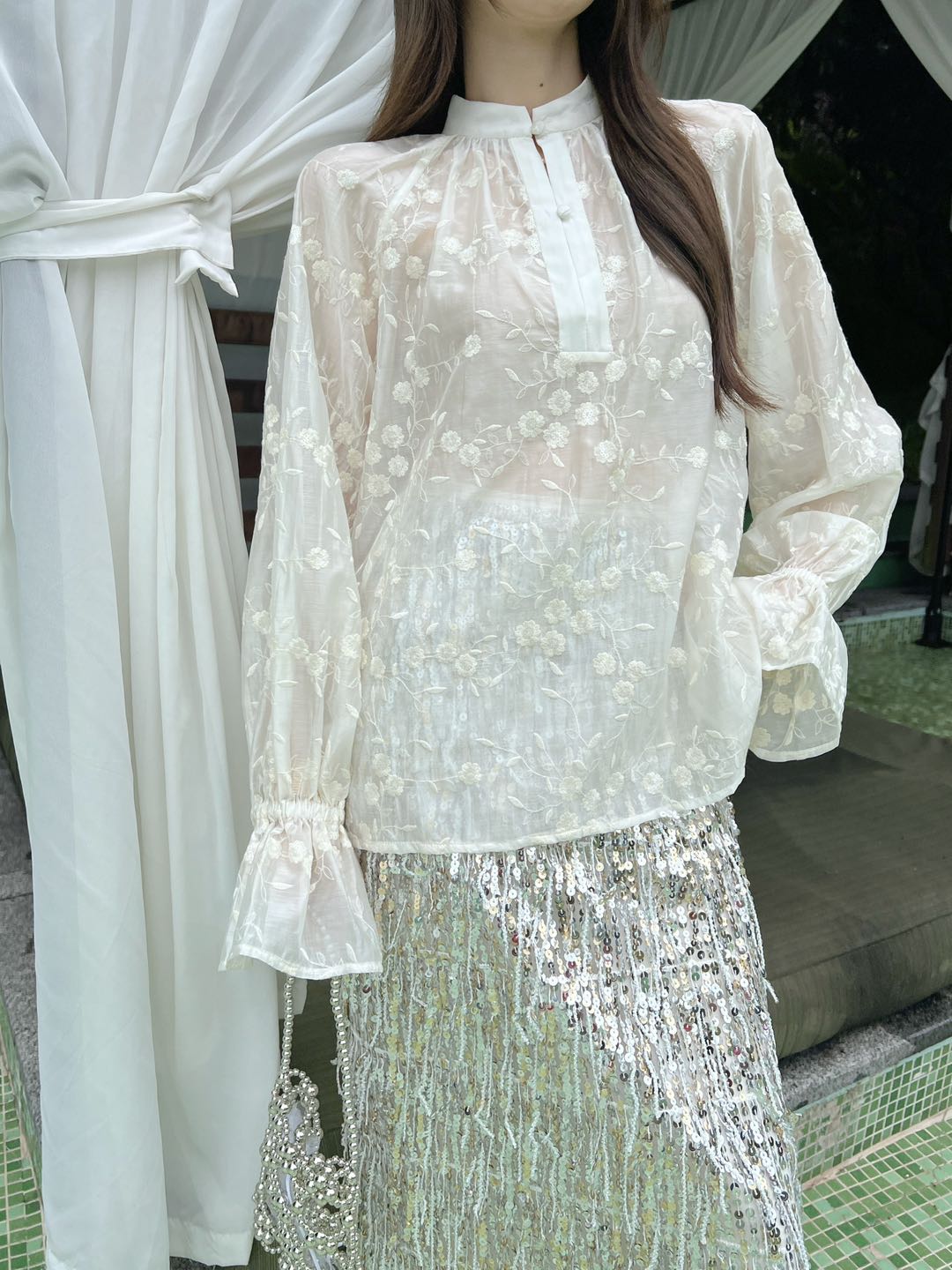 NO:332051,neckline hollow, alexander wang19860909领口镂空,,alexander wang,Women's clothing