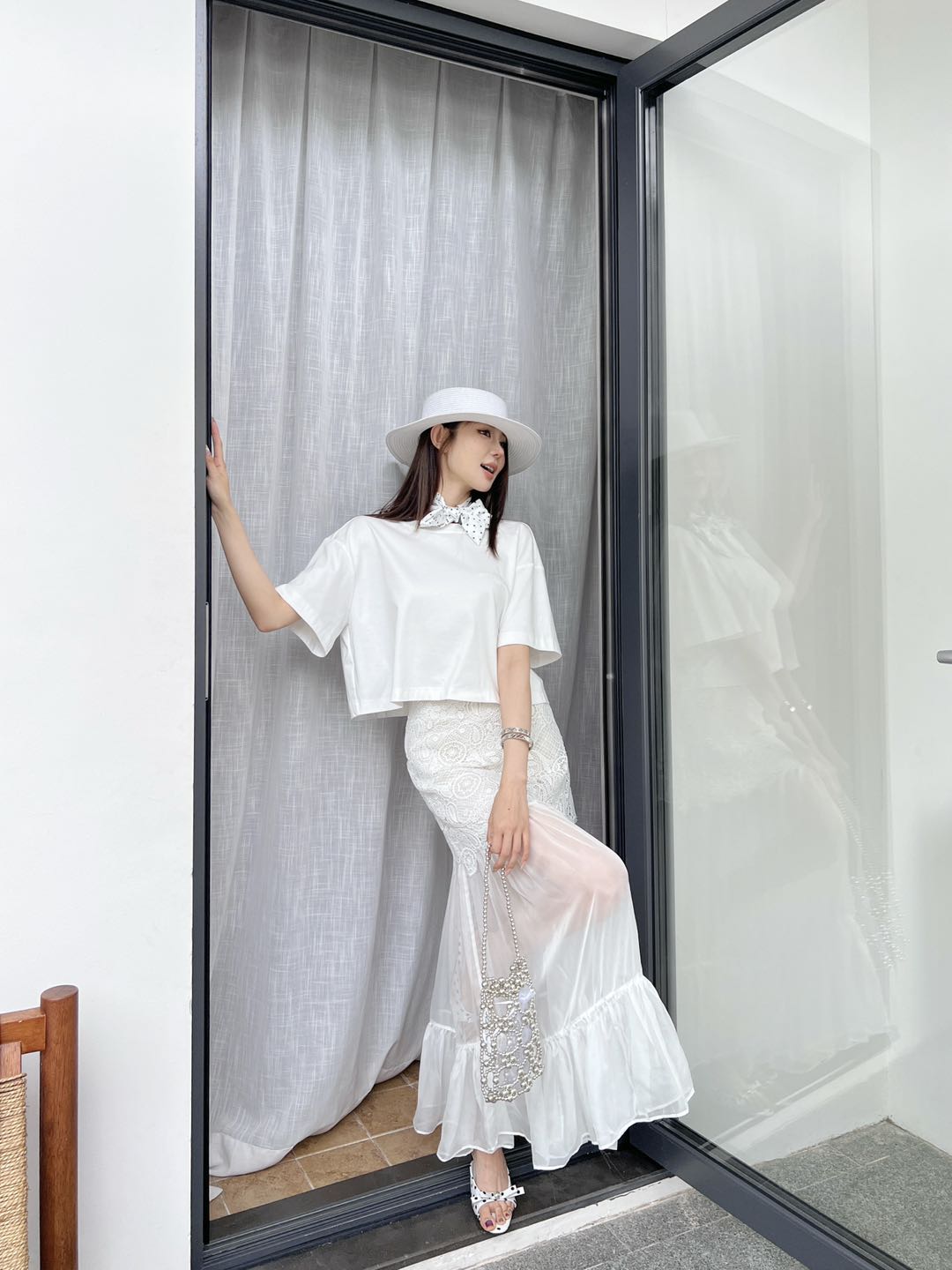 NO:332298,Bow behind, alexander wang19860909背后蝴蝶结,,alexander wang,Women's clothing