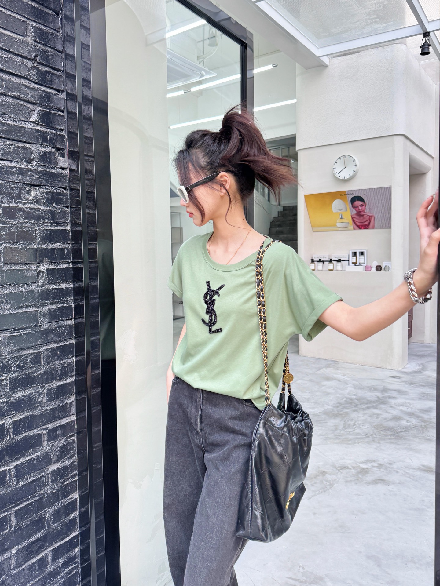 NO:410352,Special green, alexander wang19860909特别的绿,,alexander wang,Women's clothing