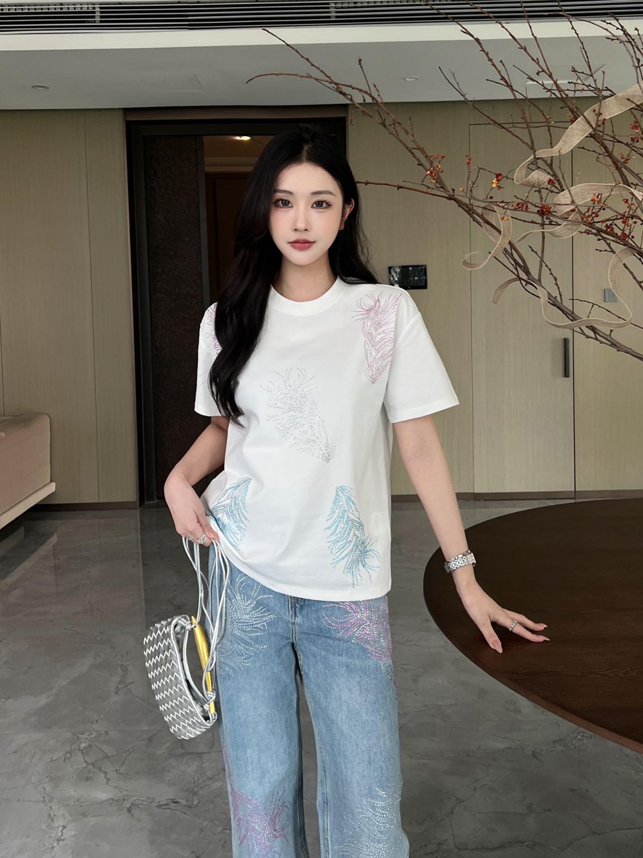 NO:410372,upper body picture, alexander wang19860909上身图,,alexander wang,Women's clothing