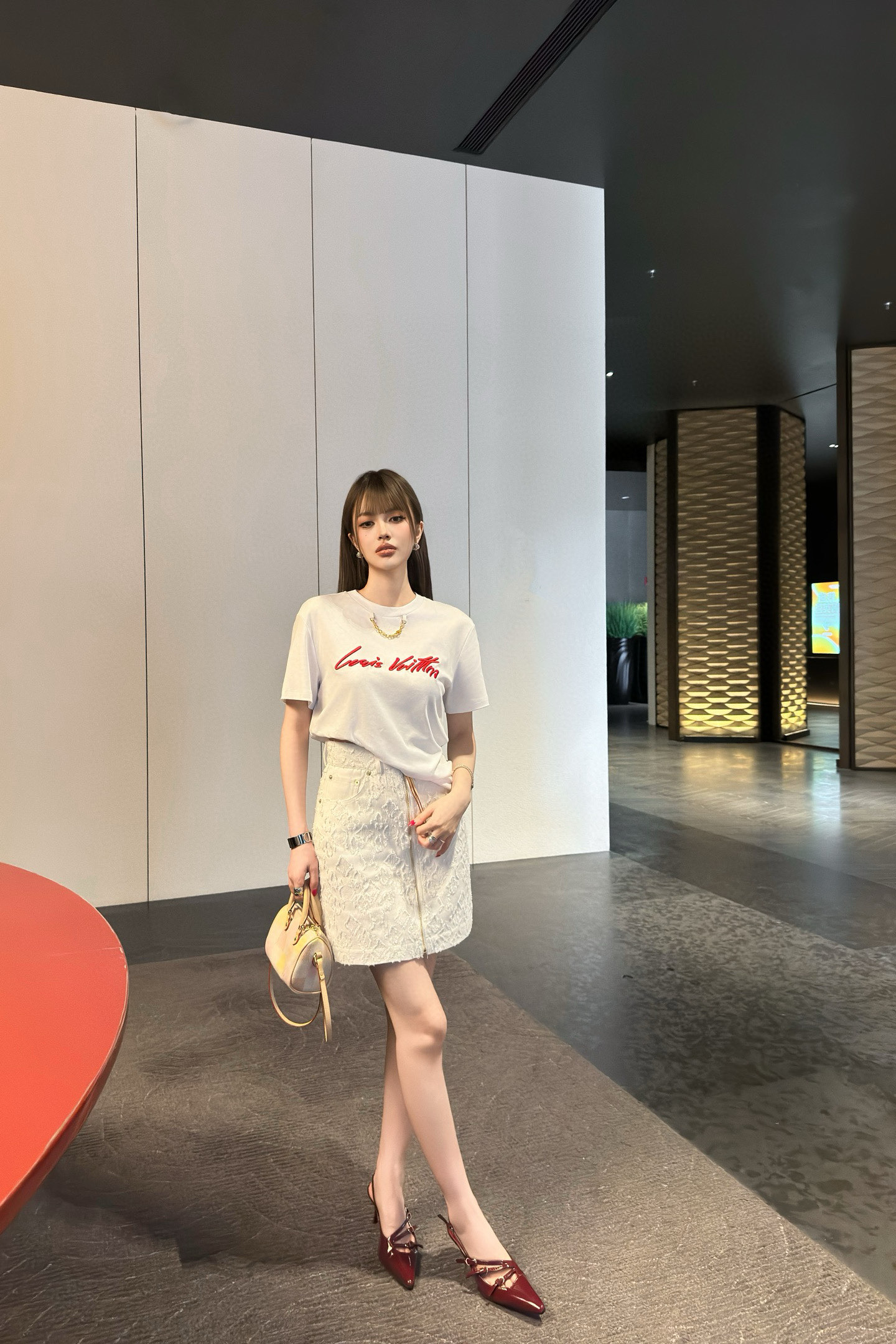 NO:414280,embroidered red, alexander wang19860909绣红色,,alexander wang,Women's clothing