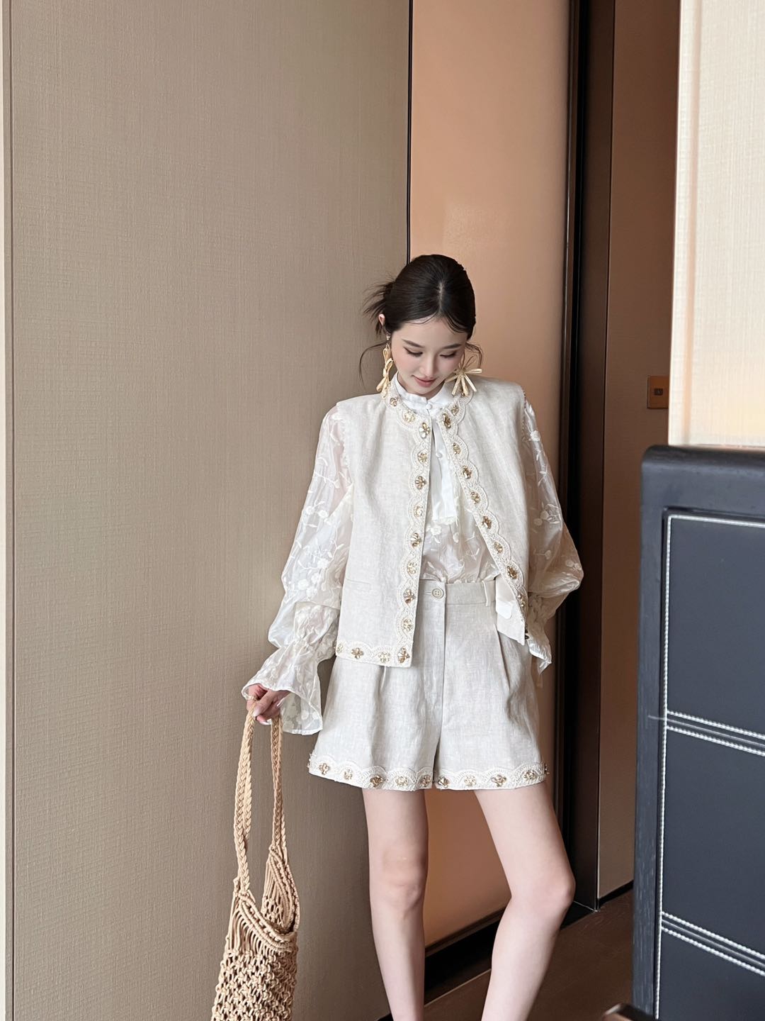 NO:421711,vest shorts palace style, shorts, alexander wang19860909马甲 短裤宫廷风,,shorts,alexander wang,Women's clothing