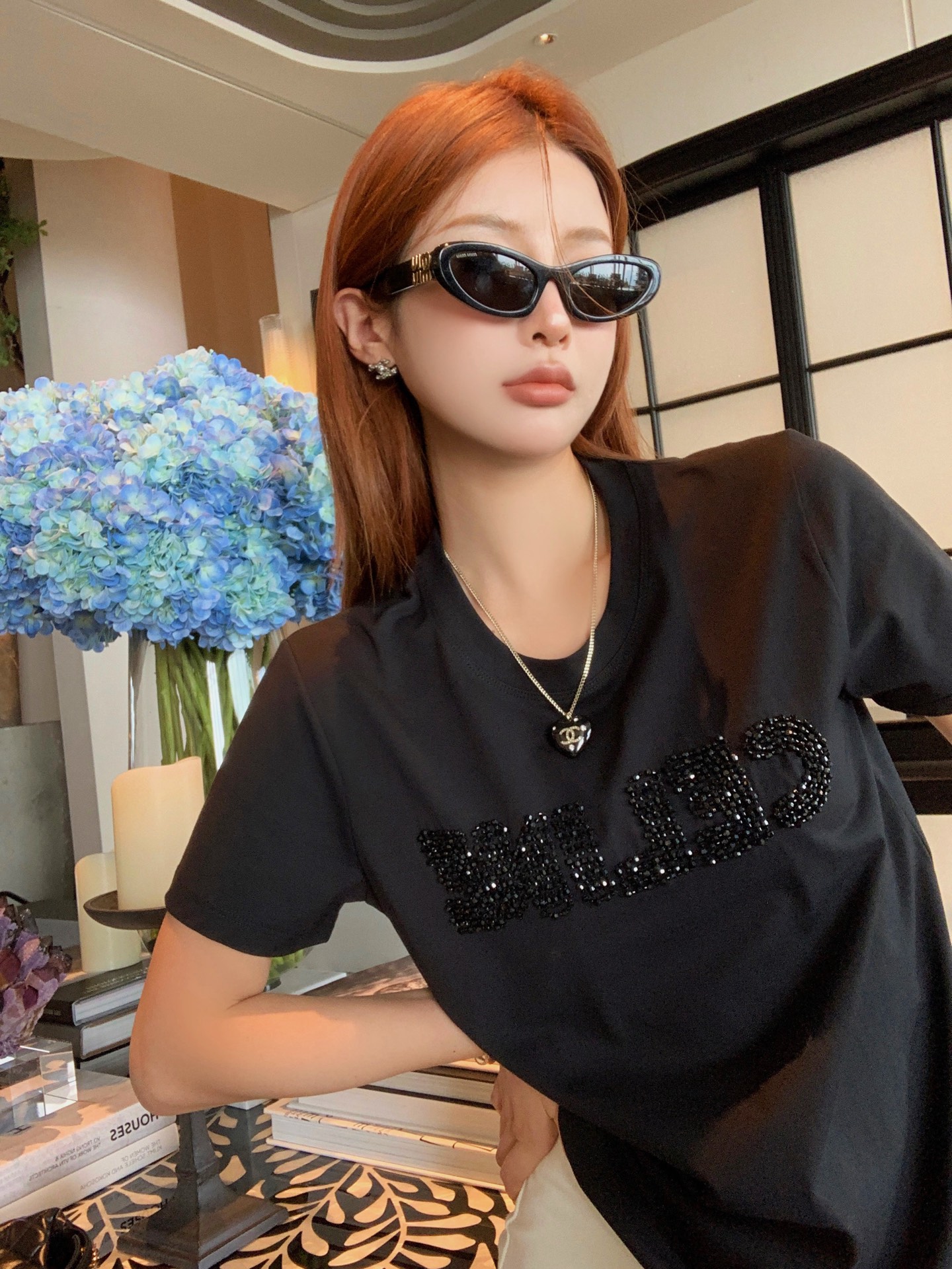 NO:423520,Alexander wang19860909钉珠t,,alexander wang,Women's clothing