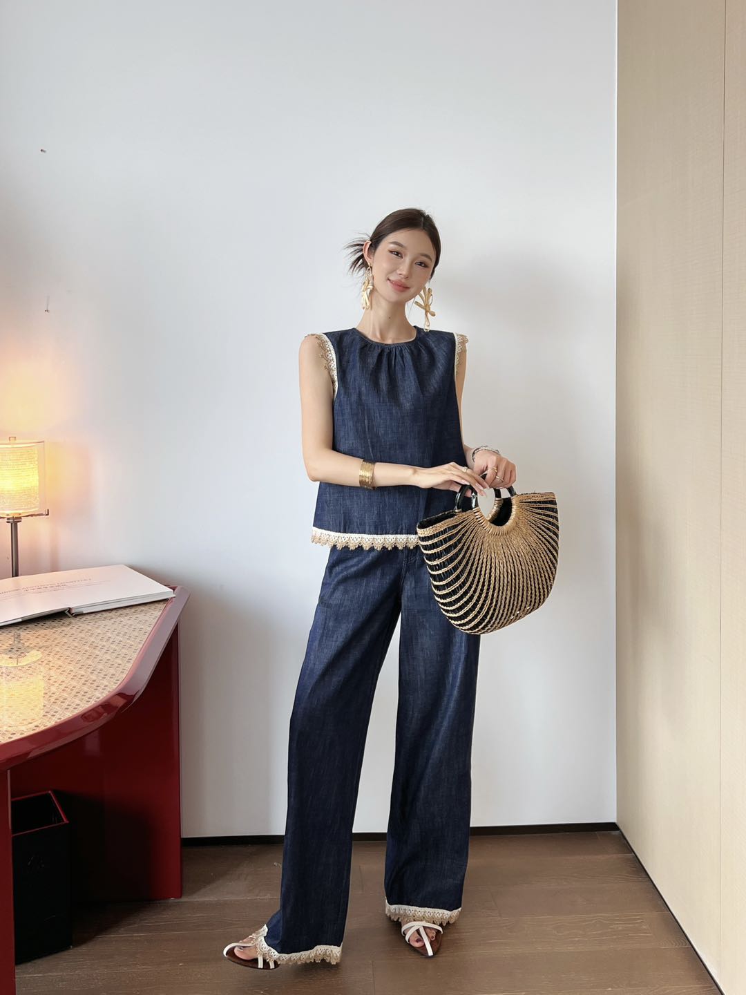 NO:424976,Tops and pants matching set, alexander wang19860909上衣 裤搭配一套,,alexander wang,Women's clothing