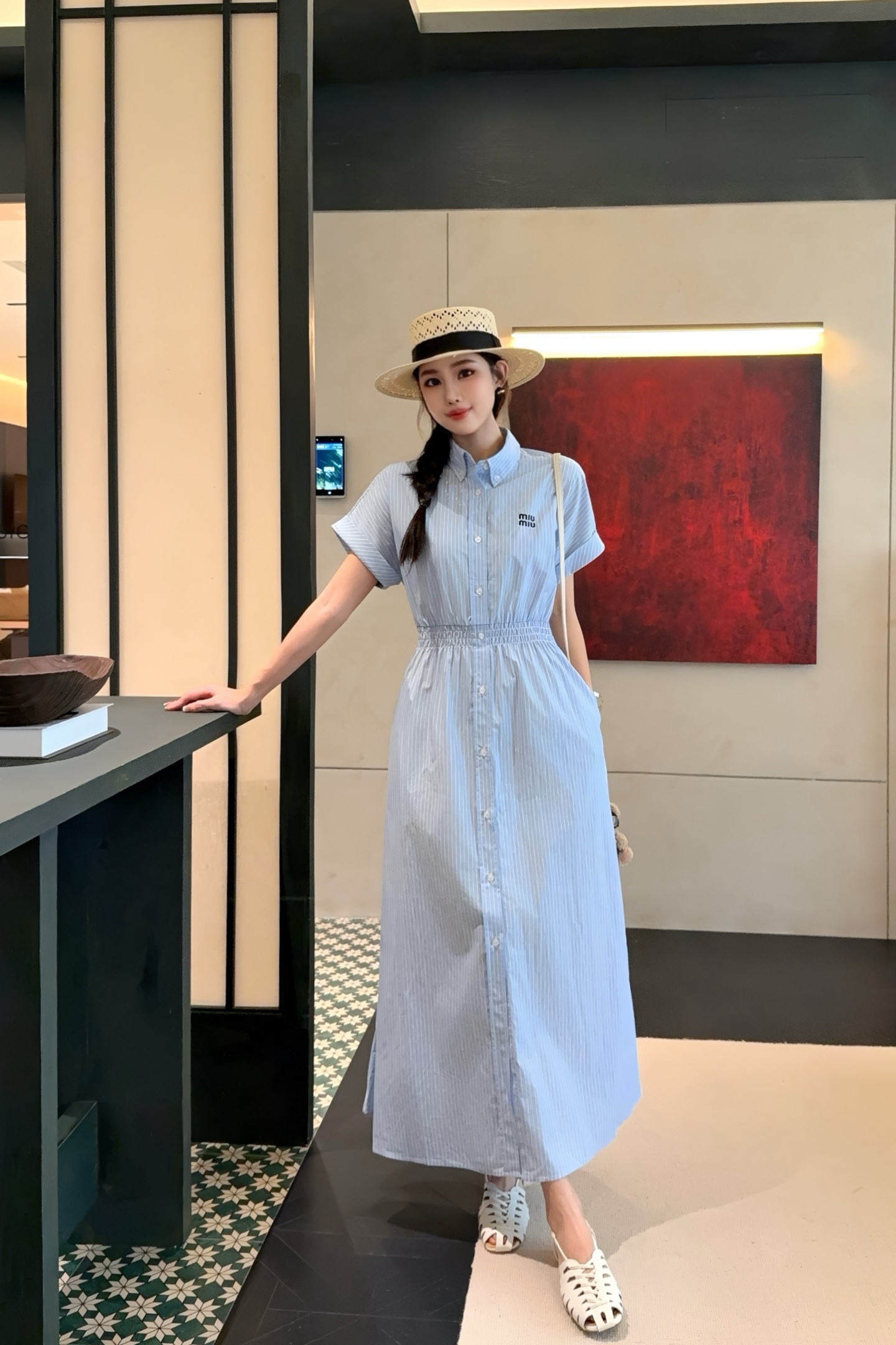 NO:804413,refreshing stripes,,19860909清爽条纹,,,Women's clothing