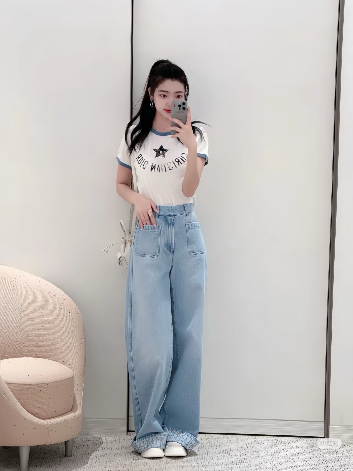 NO:427053,Straight trousers, alexander wang19860909直筒裤,,alexander wang,Women's clothing