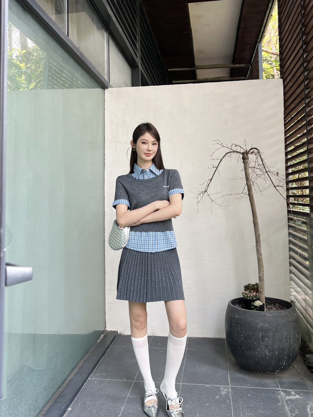 NO:436818,Age reduction suit, alexander wang19860909减龄套装,,alexander wang,Women's clothing