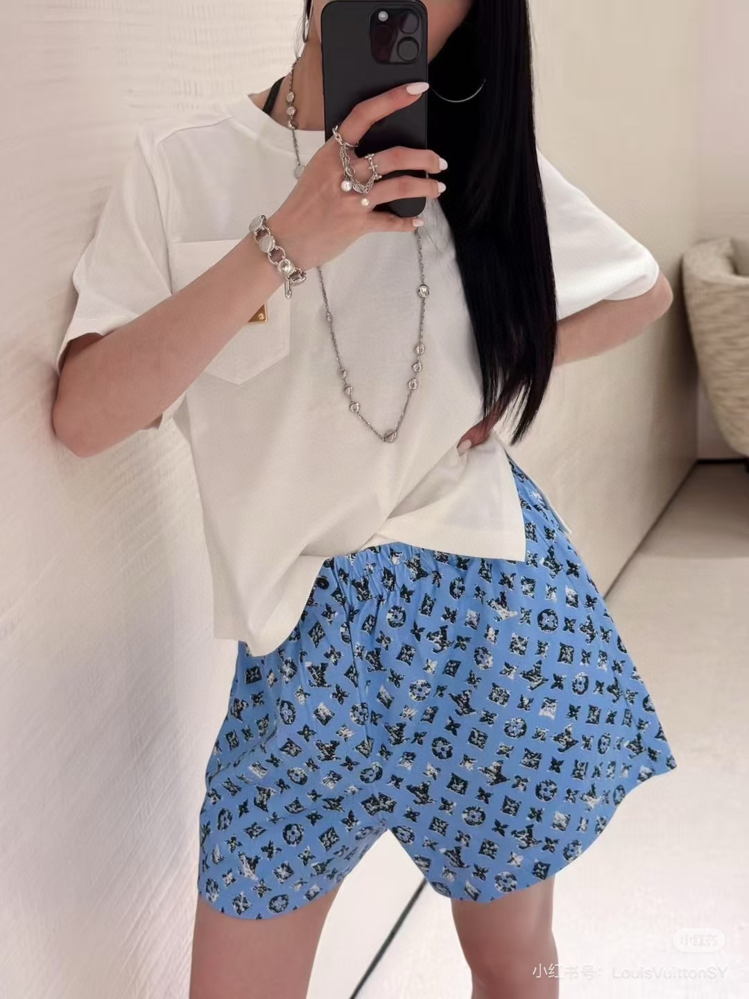 NO:439891,blue shorts, shorts,alexander wang19860909蓝色短裤,,shorts,alexander wang,Women's clothing