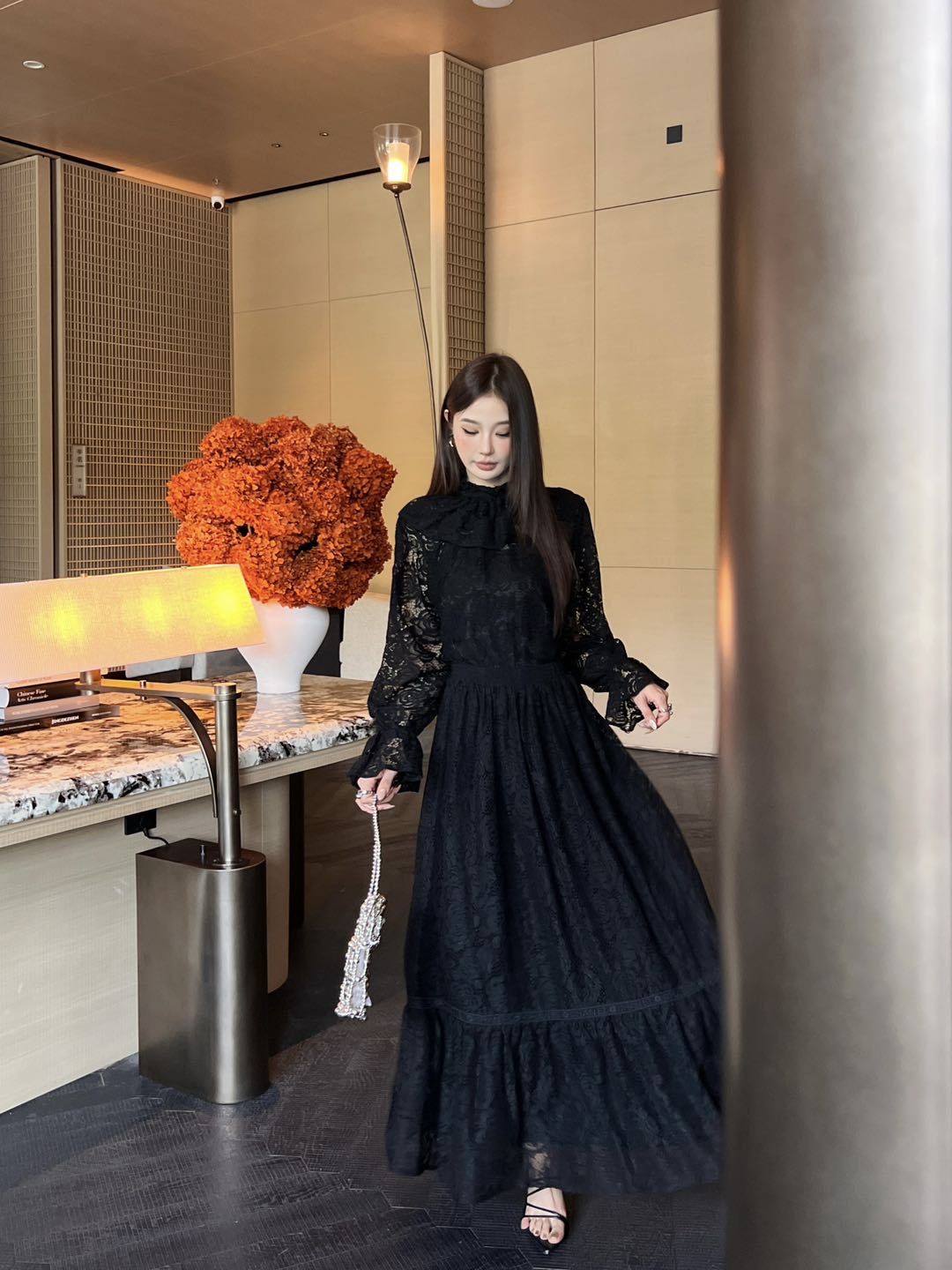 NO:441586,The first half lace set, alexander wang19860909上 半蕾丝一套,,alexander wang,Women's clothing