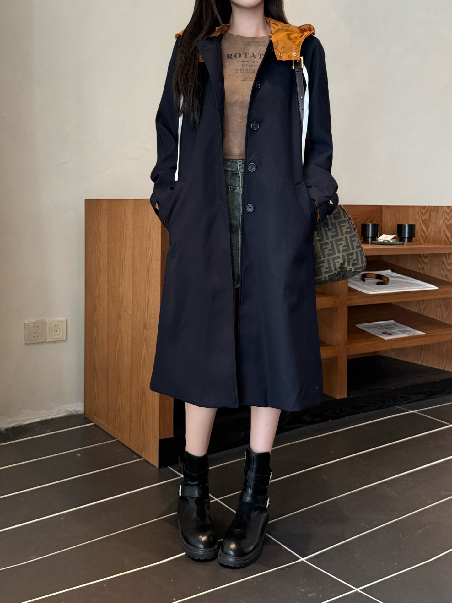 NO:740789,Casual long style,,19860909休闲长款,,,Women's clothing