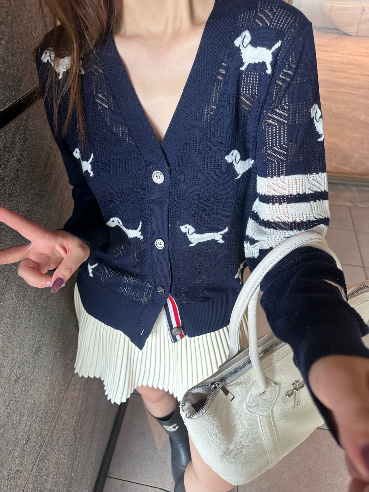 NO:461358,puppy cardigan, alexander wang19860909小狗开衫,,alexander wang,Women's clothing