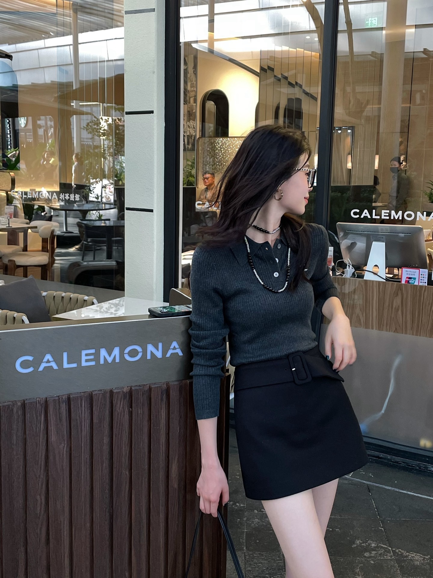 NO:480919,black, alexander wang19860909黑色,,alexander wang,Women's clothing