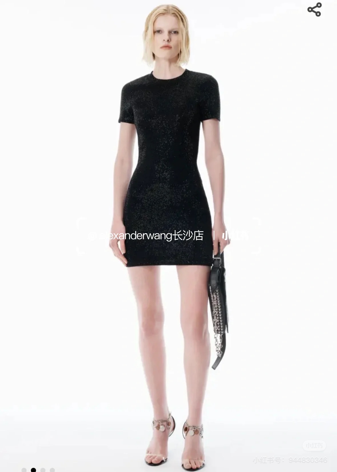 NO:484061,Black full diamond, alexander wang19860909黑色满钻,,alexander wang,Women's clothing