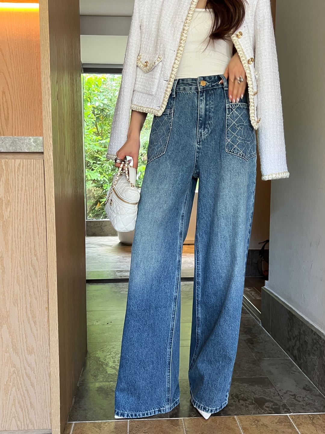 NO:496874,Straight trousers, alexander wang19860909直筒裤,,alexander wang,Women's clothing