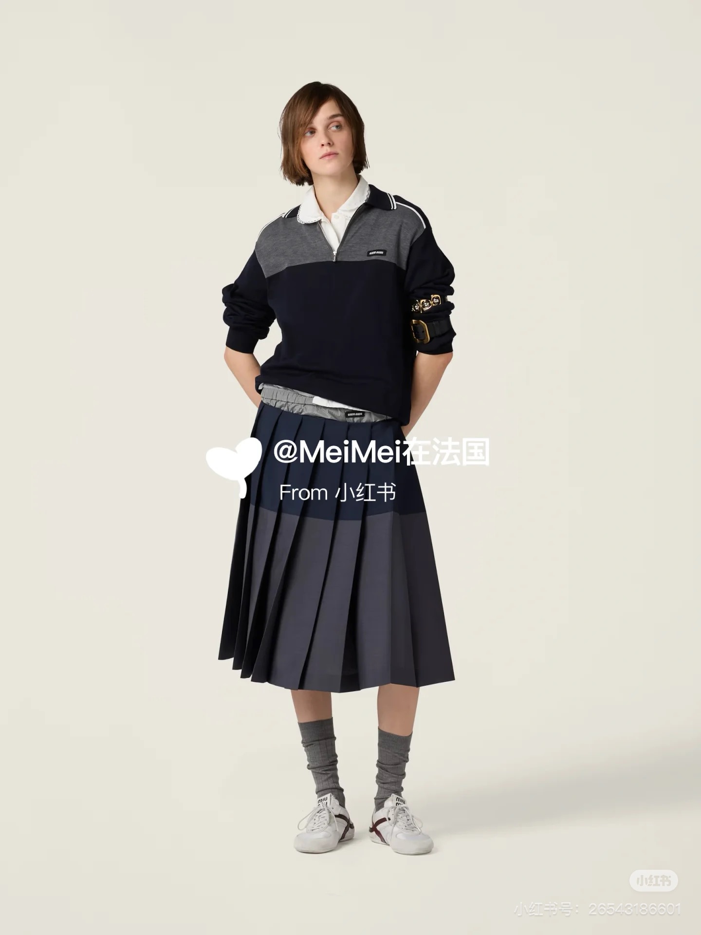 NO:500198,Color block polo, alexander wang19860909拼色polo,,alexander wang,Women's clothing