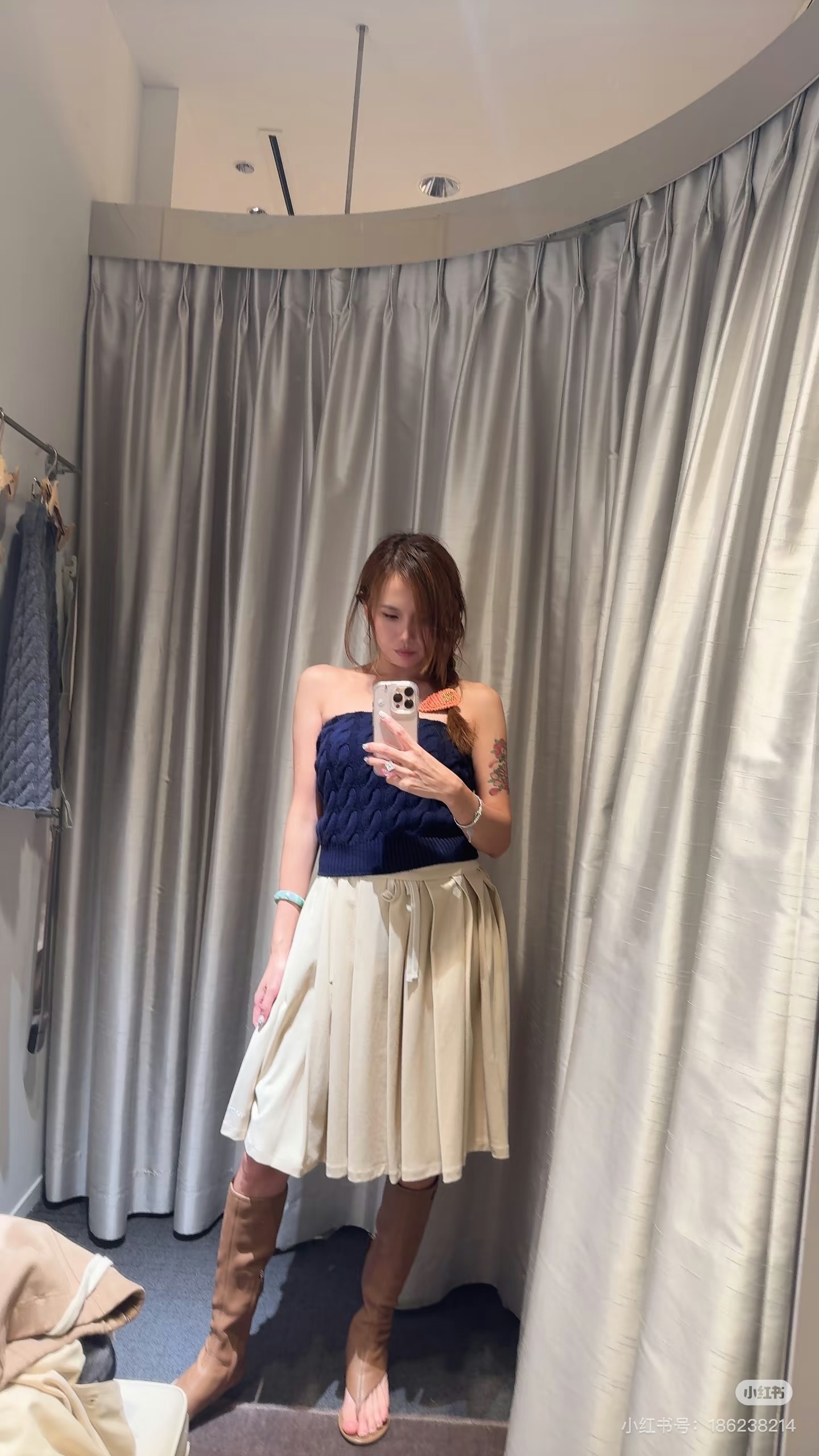 NO:518184,It can be used as a strapless skirt, skirts, alexander wang19860909可当抹胸可作半裙,,skirts,alexander wang,Women's clothing