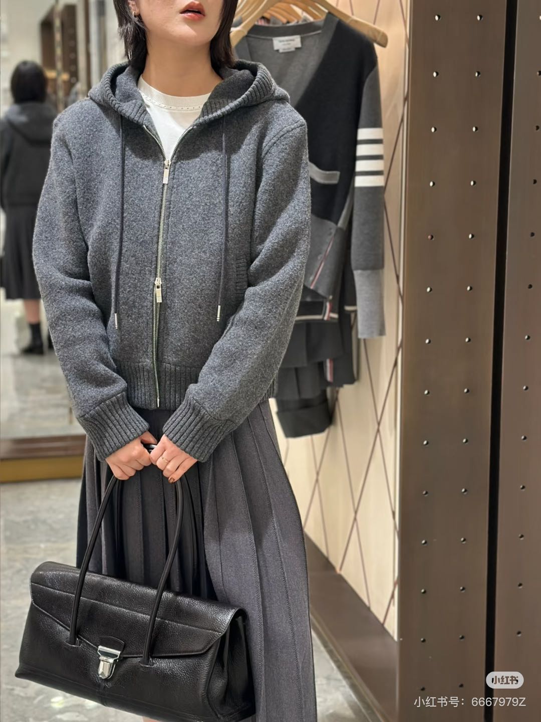 NO:591042,gray wool jacket,,jackets & coats,alexander wang19860909灰色羊毛外套,,jackets & coats,alexander wang,Women's clothing