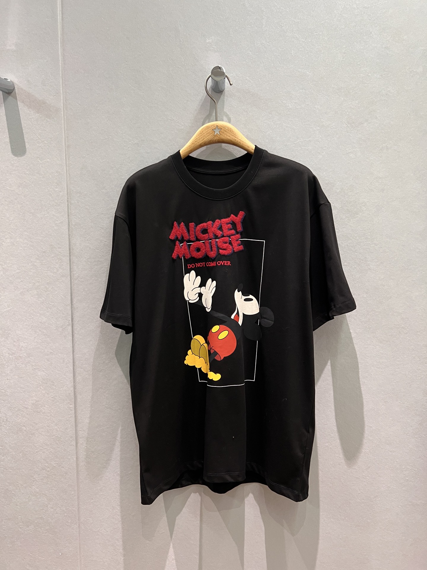 NO:650612,New three-dimensional towel embroidered Mickey printed T-shirt, loose and casual, cute and age-reducing, black, brown and white SML,,tees,t-shirt,alexander wang19860909新款立体毛巾绣米奇印花T恤宽松休闲 可爱减龄 黑色咖色白色 SML,,tees，t-shirt,alexander wang,Women's clothing