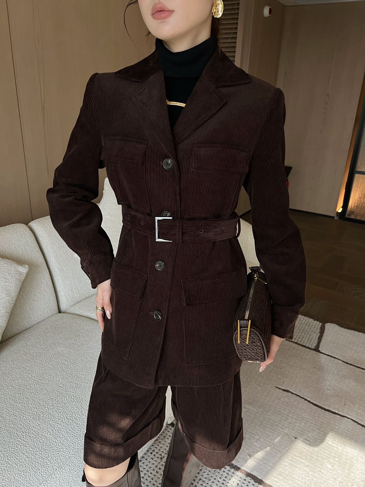 NO:695056,Jacket and trousers set, jackets & coats,19860909外套中裤一套搭,,jackets & coats,,Women's clothing