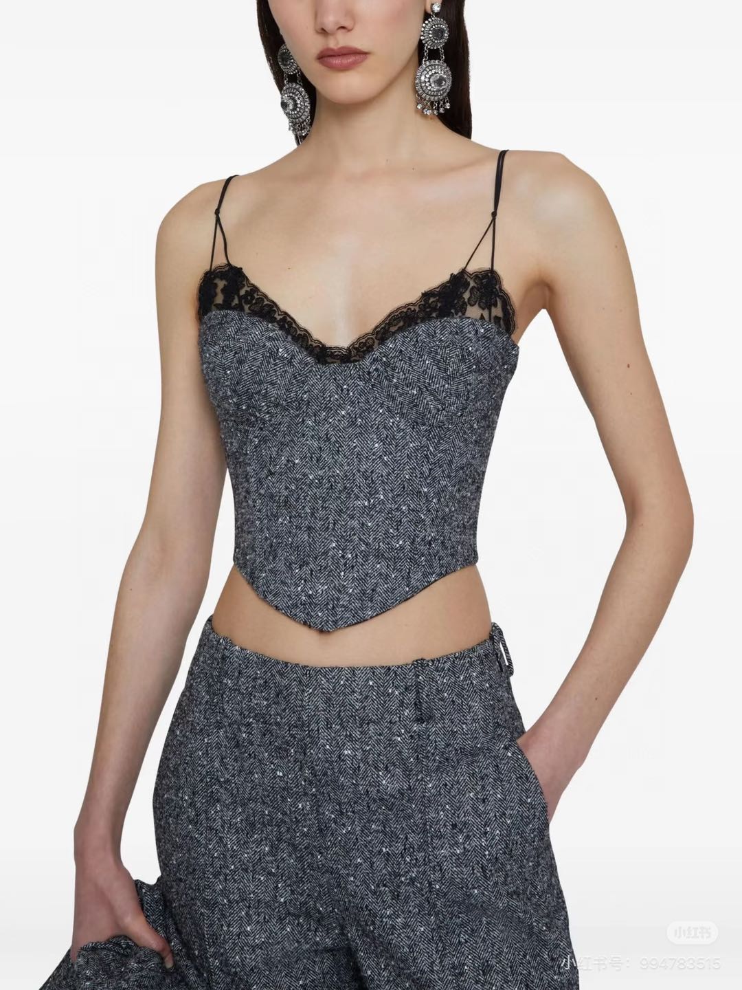 NO:758439,Suspender skirt upper body picture,,skirts,19860909吊带裤裙上身图,,skirts,,Women's clothing