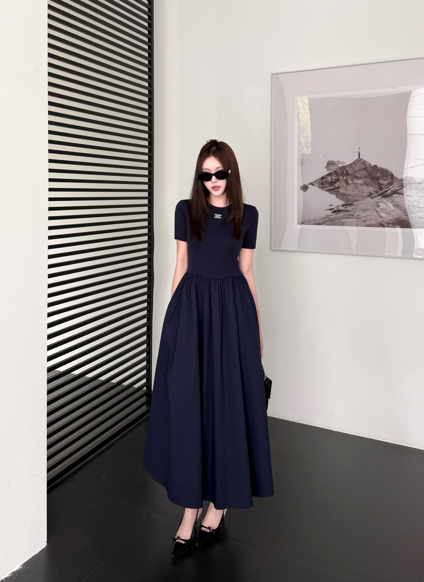 NO:758364,dark blue,,19860909深蓝,,,Women's clothing