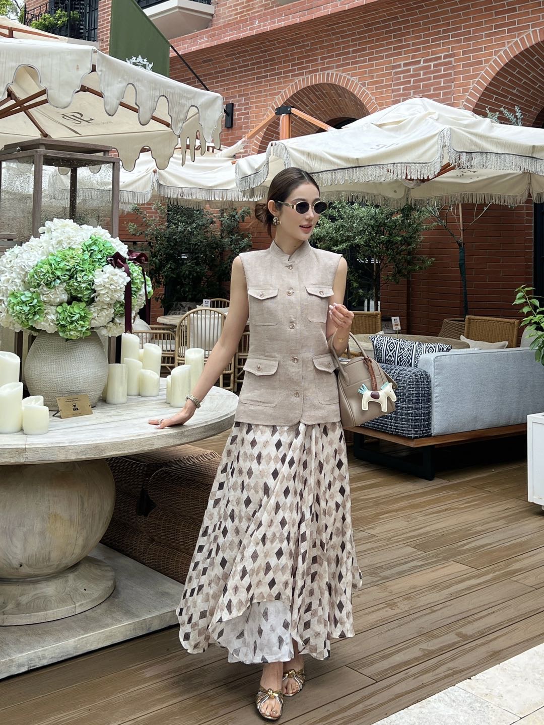 NO:900524,Vest, skirt, top picture,,skirts,19860909马甲 半裙上身图,,skirts,,Women's clothing