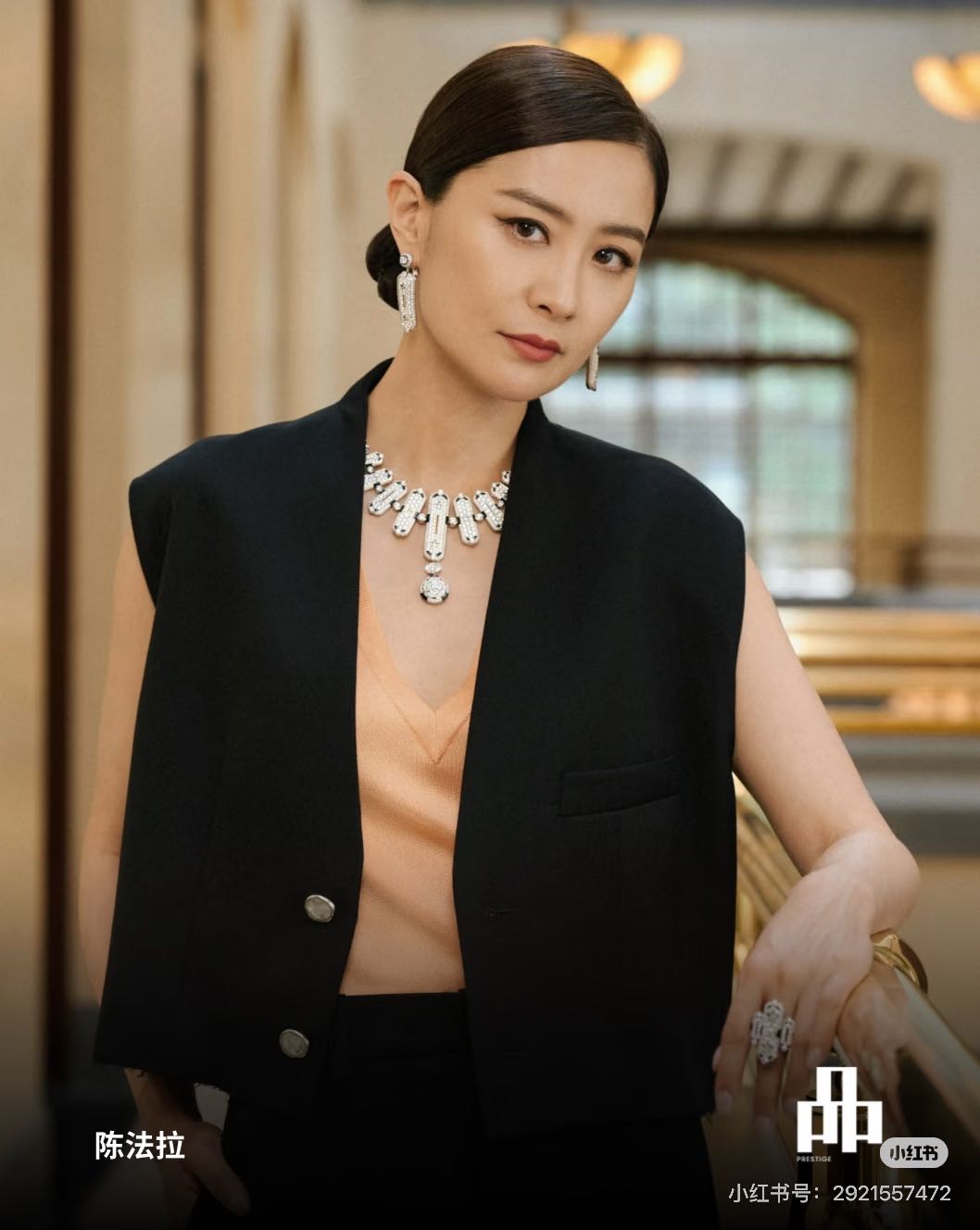 NO:901615,Tops and pants show pictures Fala Chen,,19860909上衣 裤子秀图 陈法拉,,,Women's clothing