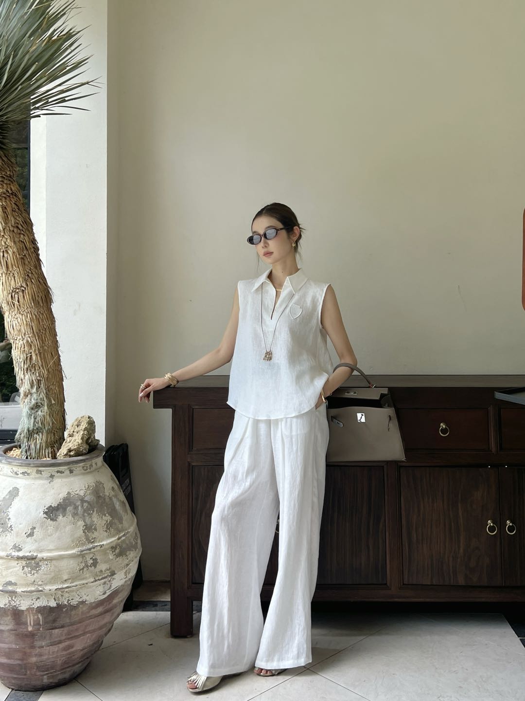 NO:906202,Tops and pants upper body pictures,,19860909上衣 裤子上身图,,,Women's clothing