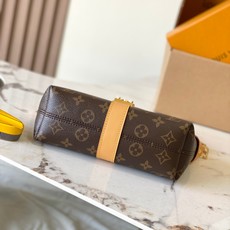 【特级MB163c芯片版原厂皮】 本款 VanityChain Pouch 手袋 型号:M26191老花亮片 材料:A级 【特级MB163c芯片版原厂皮】 本款 VanityChain Pouch 手袋 型号:M26191老花亮片 材料:A级