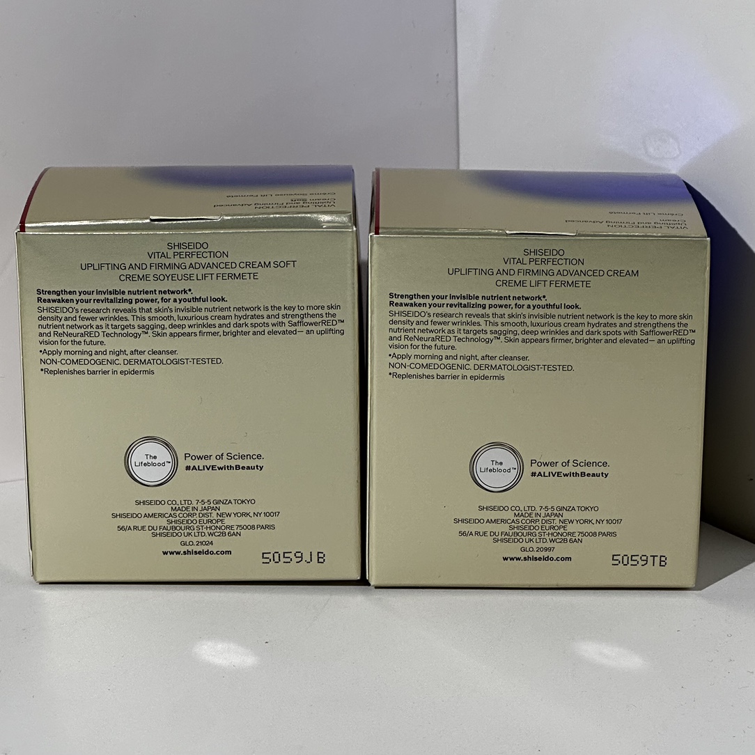 54💰     实拍高质量对版对味  2024版资生堂悦薇焕白抗糖面霜50ml   带中文标
件48   
现货两款：清爽型   滋润型
认准批号：清爽5059JB
滋润5059TB