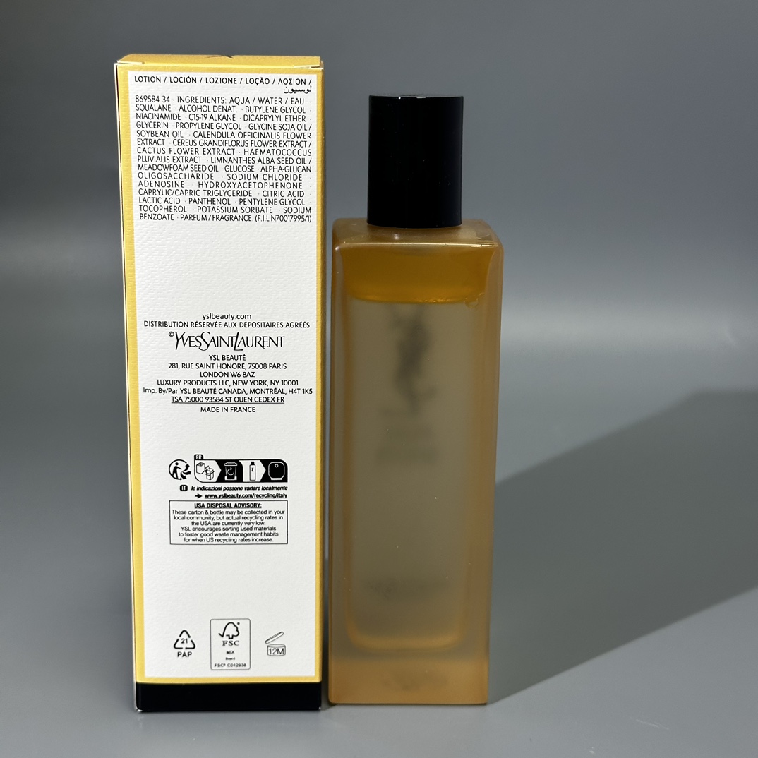 调价💰63包邮
YSL圣罗兰夜皇后调皮水150ml  配中文标
件24   批号:40Z10U