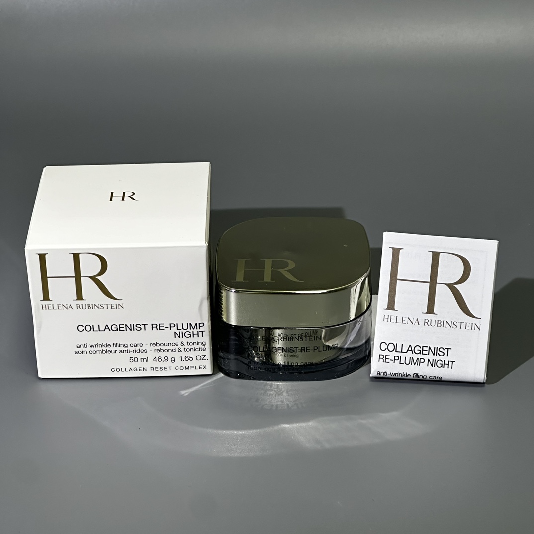 35! (Nota del pedido: crema de noche de colágeno de Helena Rubinstein) HR Helena Rubinstein crema de noche de colágeno …