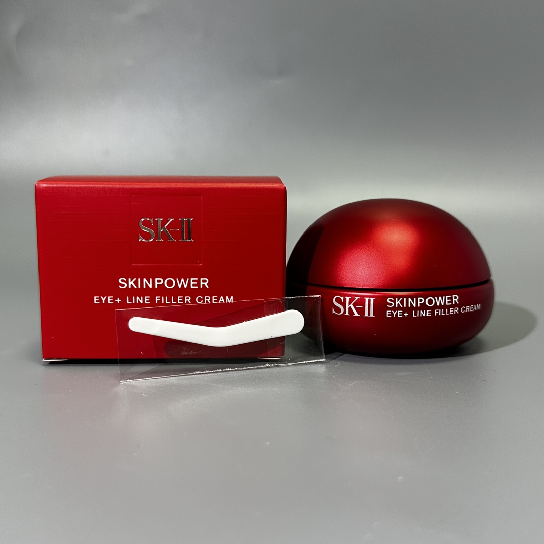 28! (Nota del pedido: Crema para ojos SK nueva versión) Nuevo producto versión 2025 de la crema para ojos SK2 Red Bottl…