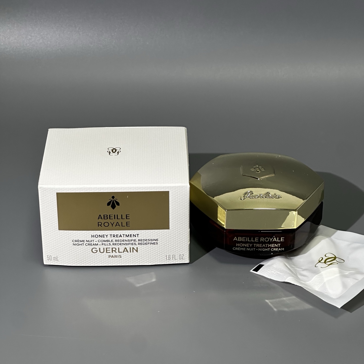 22！（Nota del pedido: crema de noche nueva de Guerlain） Crema de noche nueva de Guerlain Abeille Royale 50ml, con etique…