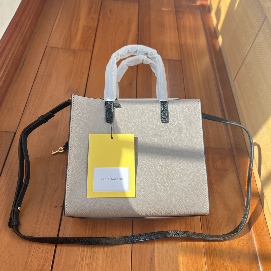 Marc Jacobs Mj/拼色手提托特包尺寸:23*20*10