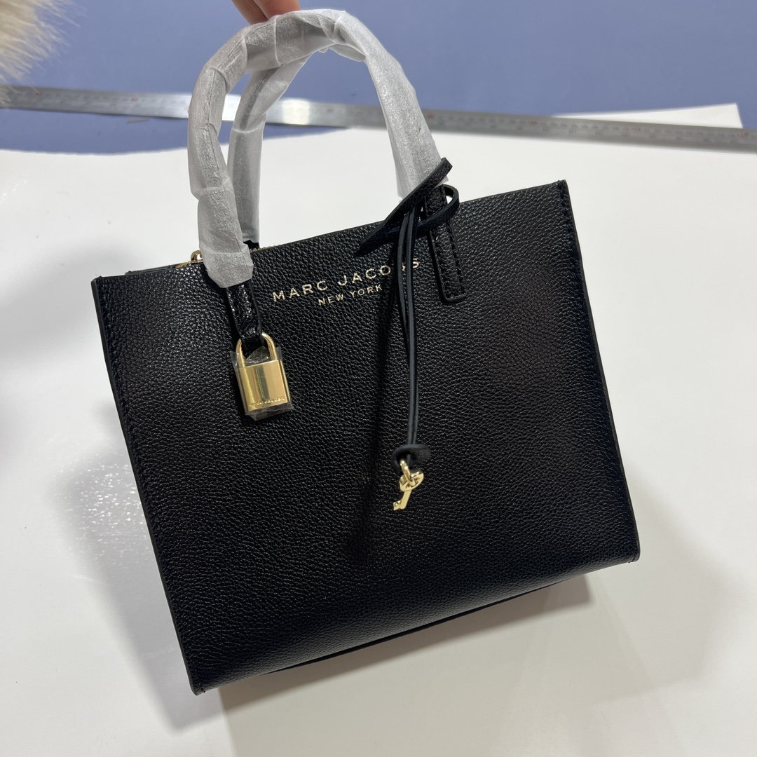 Marc Jacobs Mj/拼色手提托特包尺寸:23*20*10