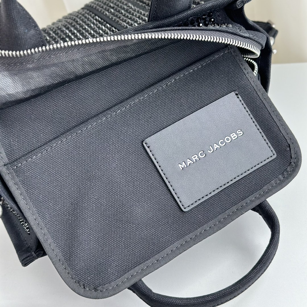 Marc Jacobs ～水晶烫钻托特 黑色