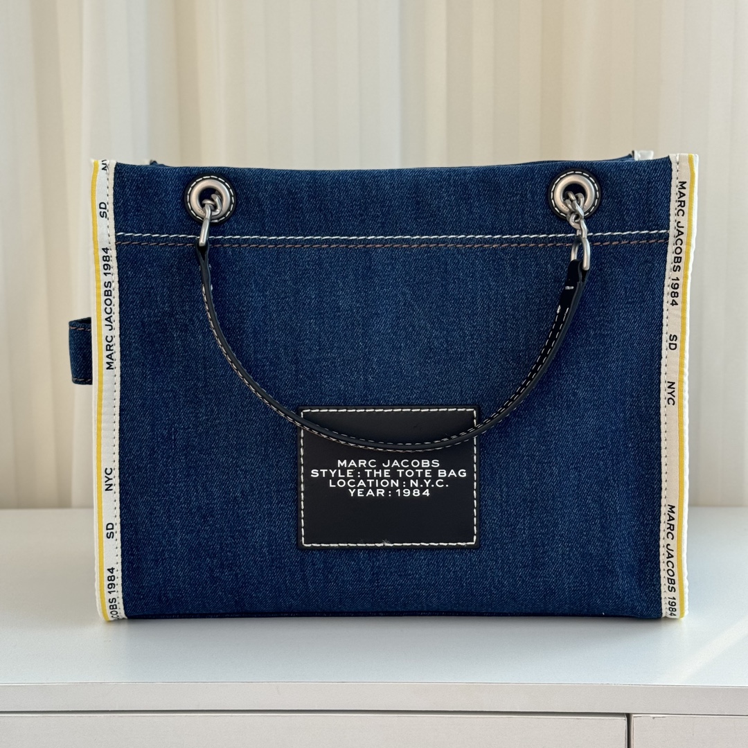 Marc Jacobs ～牛仔托链条垮包 水洗蓝