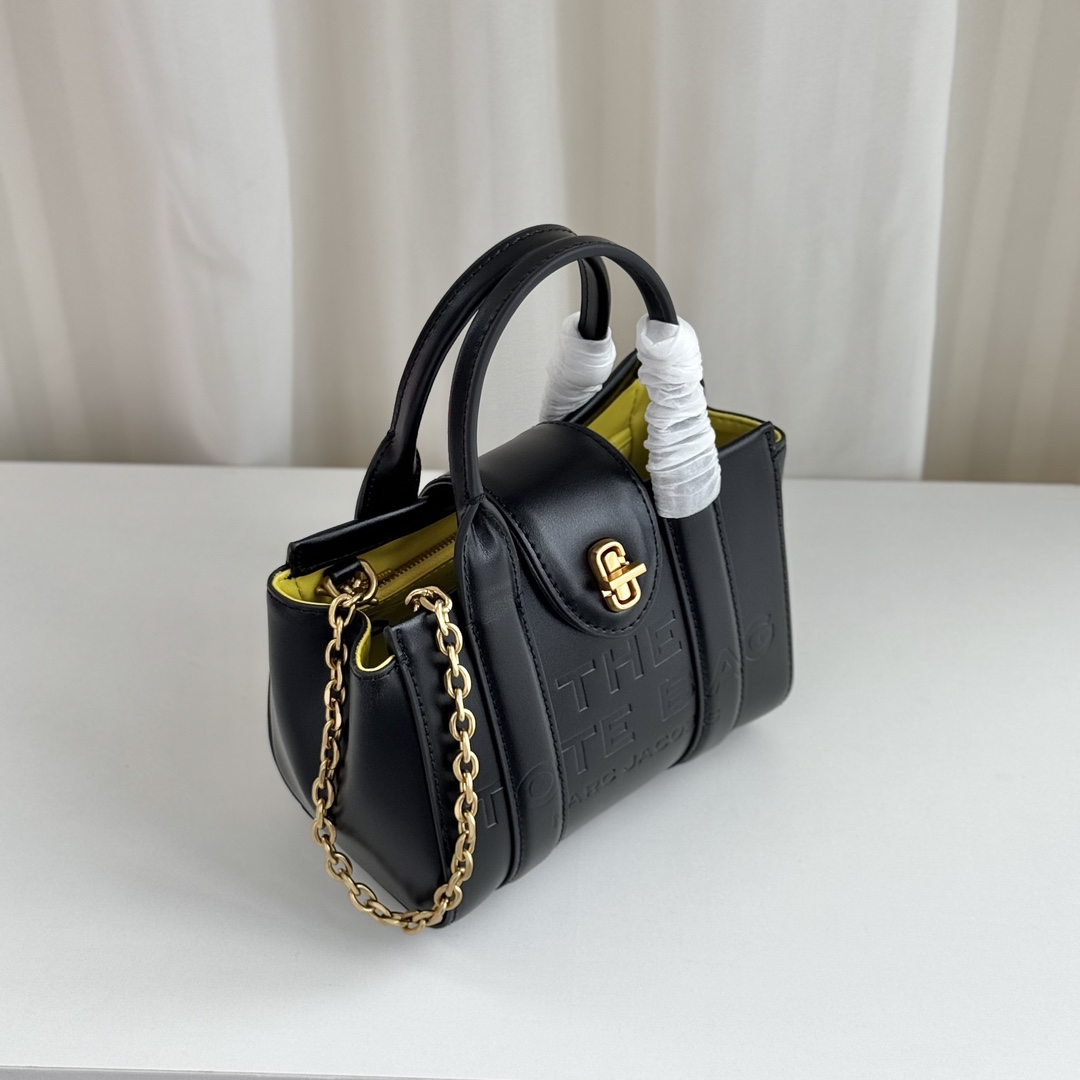 Marc Jacobs ～Mj 牛皮链条斜挎包 手提包